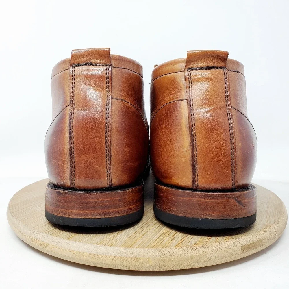 Sutro Boots Mens 10.5 D Lee Chukka Honey Brown Leather Lace Up Shoes